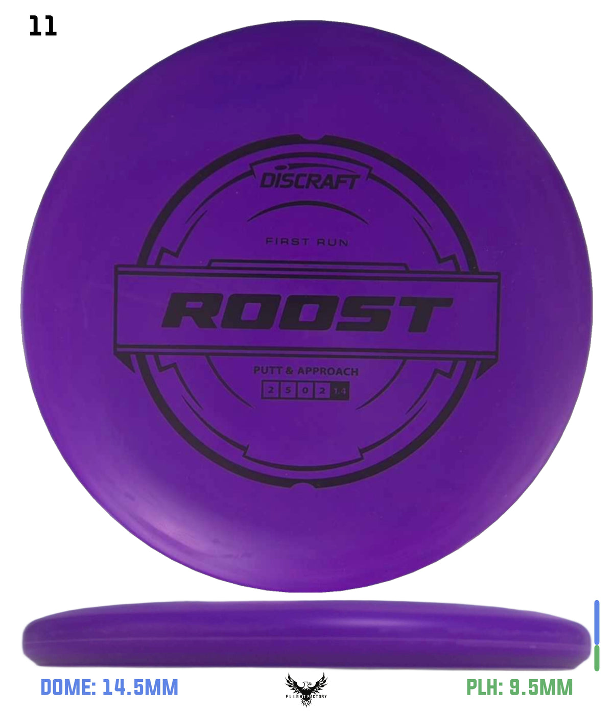Discraft Putter Line Roost - First Run