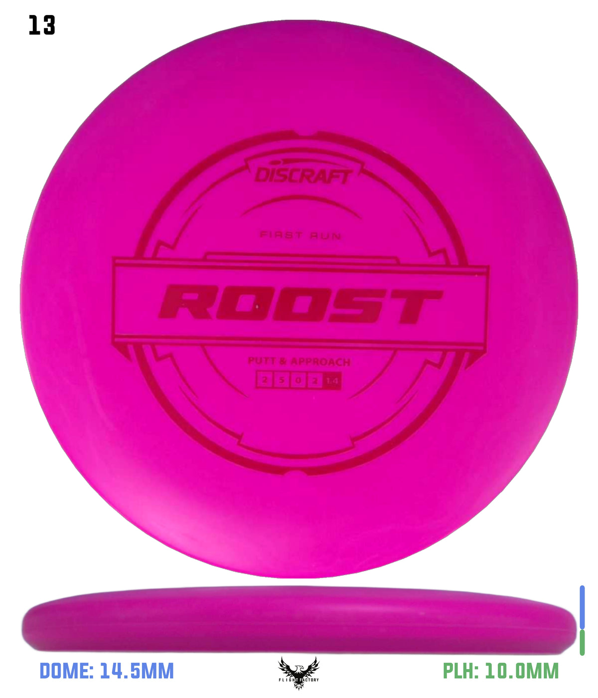 Discraft Putter Line Roost - First Run