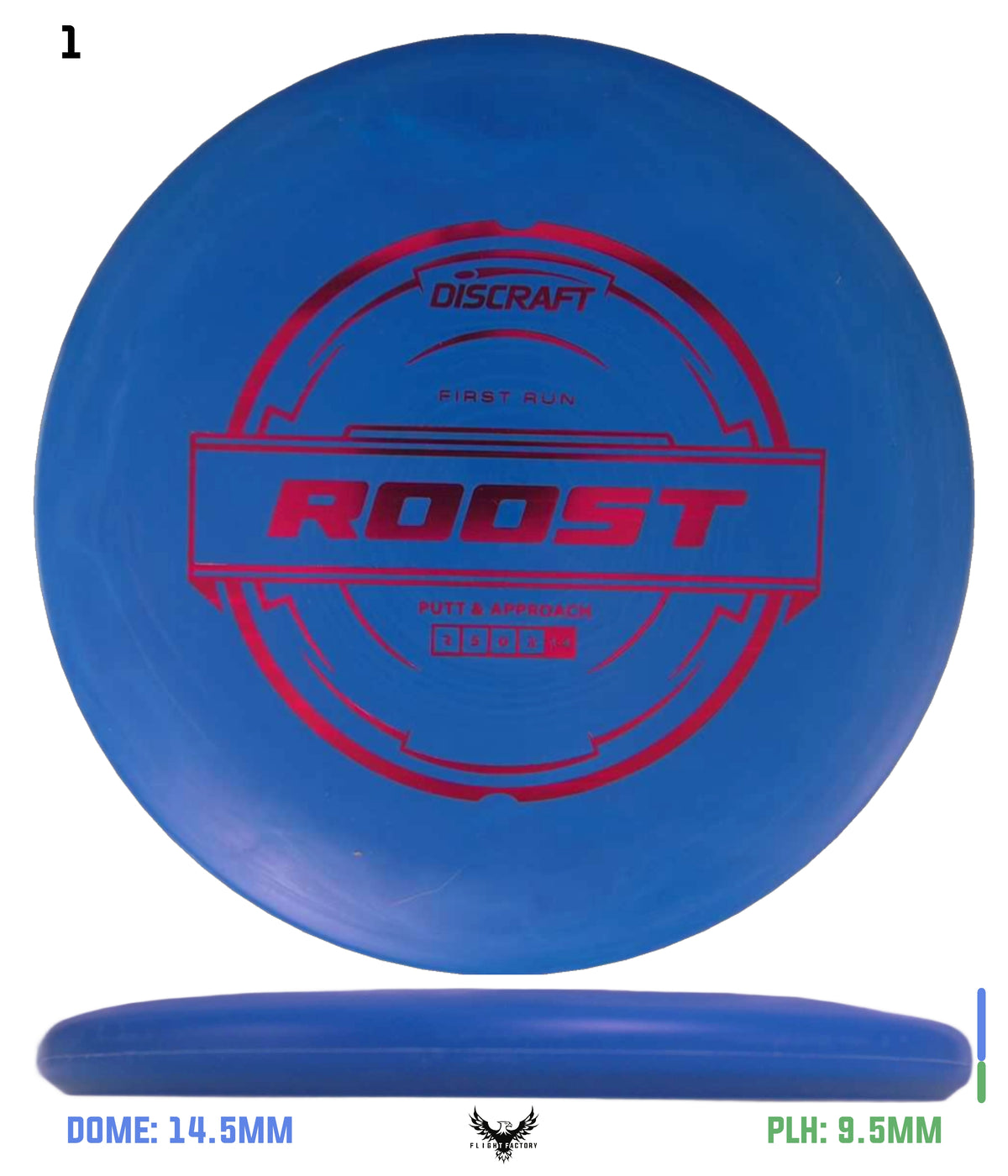 Discraft Putter Line Roost - First Run