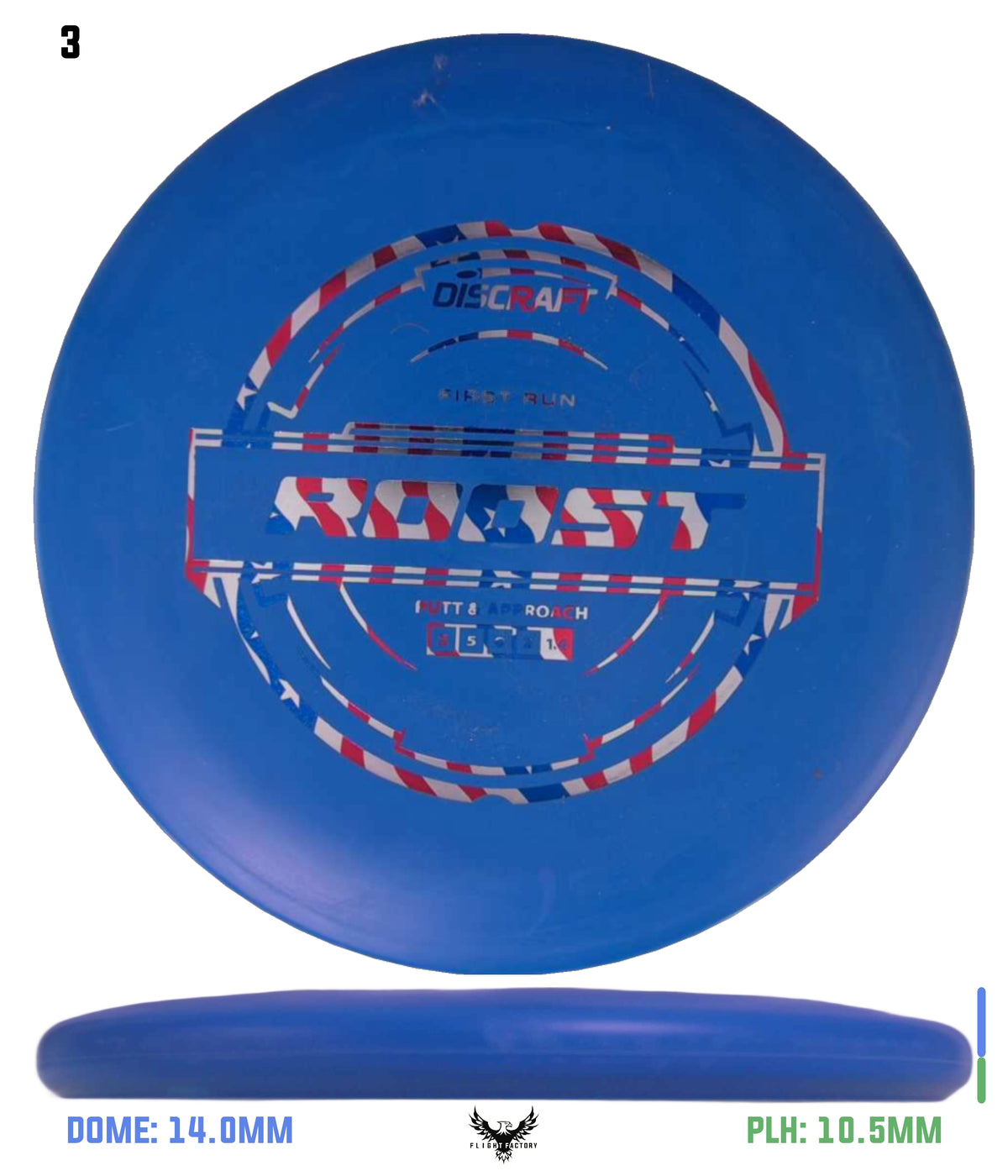 Discraft Putter Line Roost - First Run