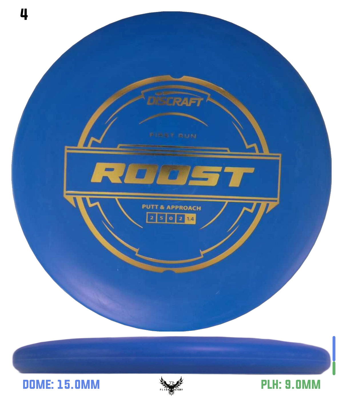 Discraft Putter Line Roost - First Run