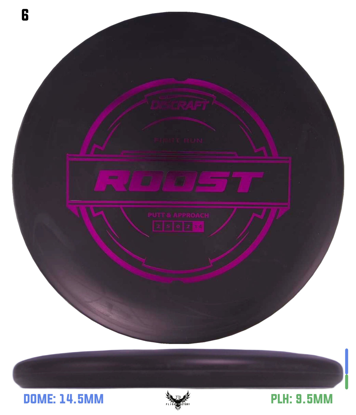 Discraft Putter Line Roost - First Run