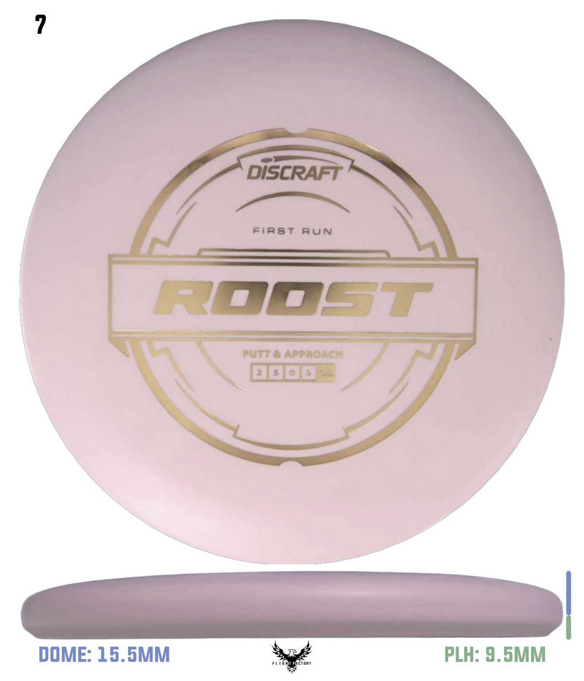 Discraft Putter Line Roost - First Run
