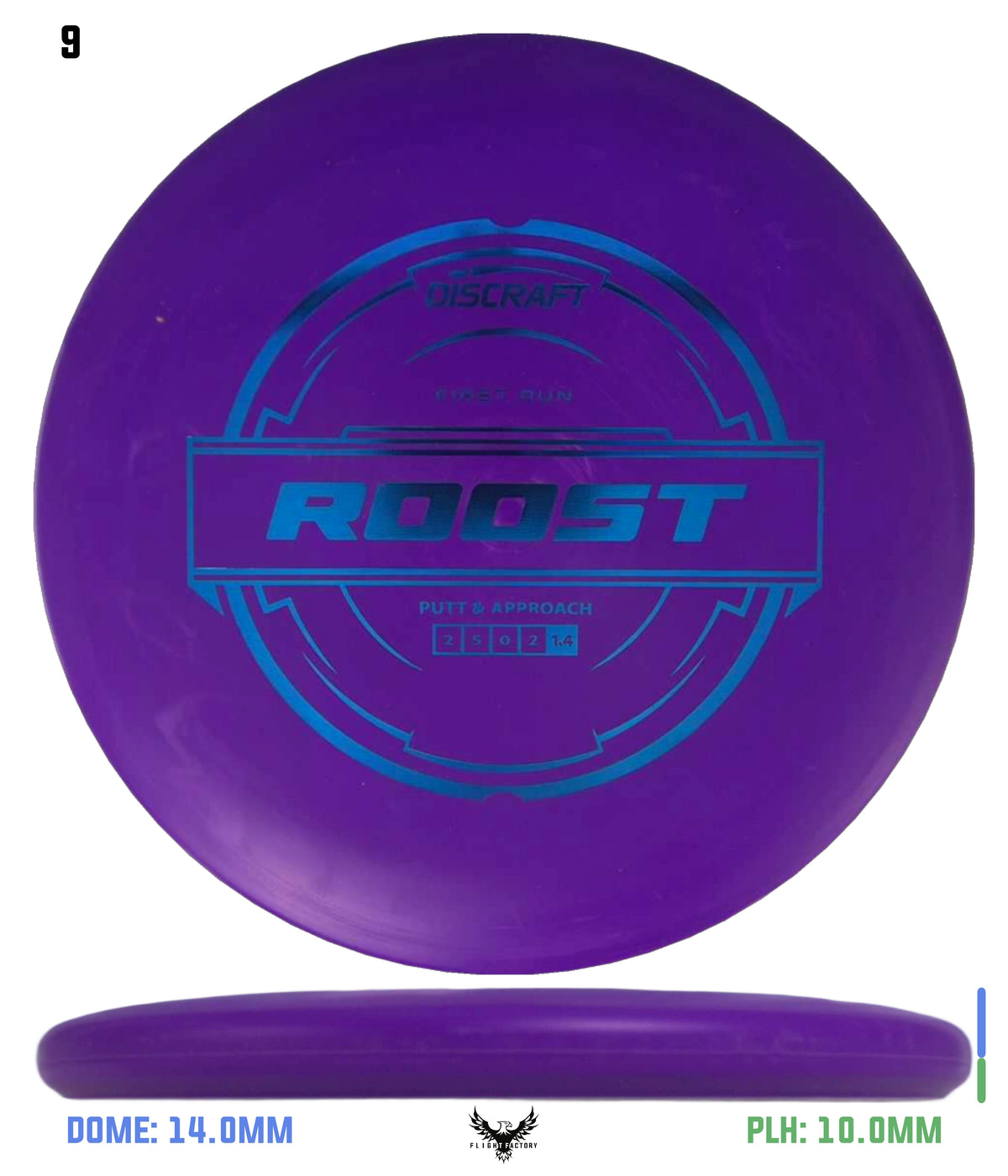 Discraft Putter Line Roost - First Run