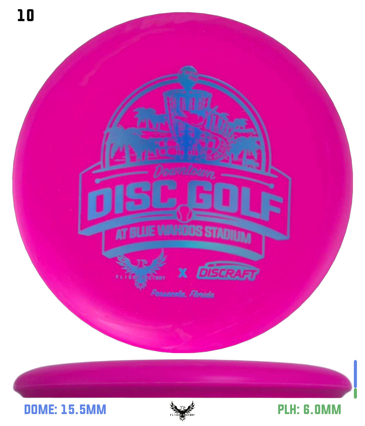 Discraft Putter Line Soft Magnet - 2025 Downtown Disc Golf Experience