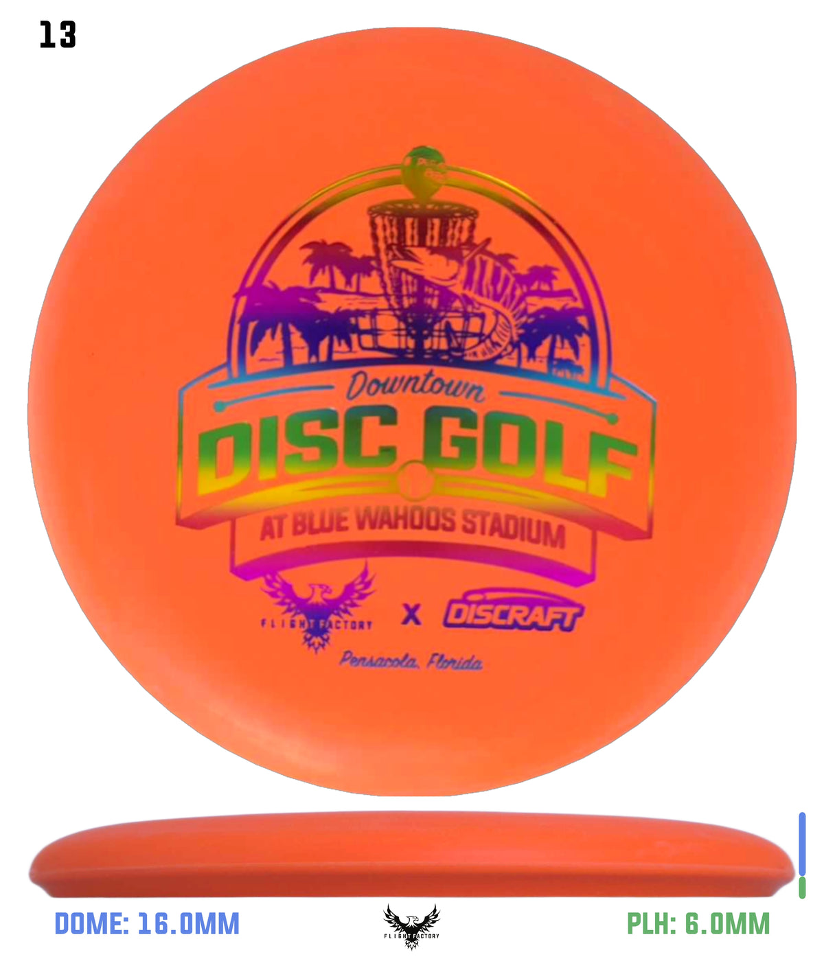 Discraft Putter Line Soft Magnet - 2025 Downtown Disc Golf Experience