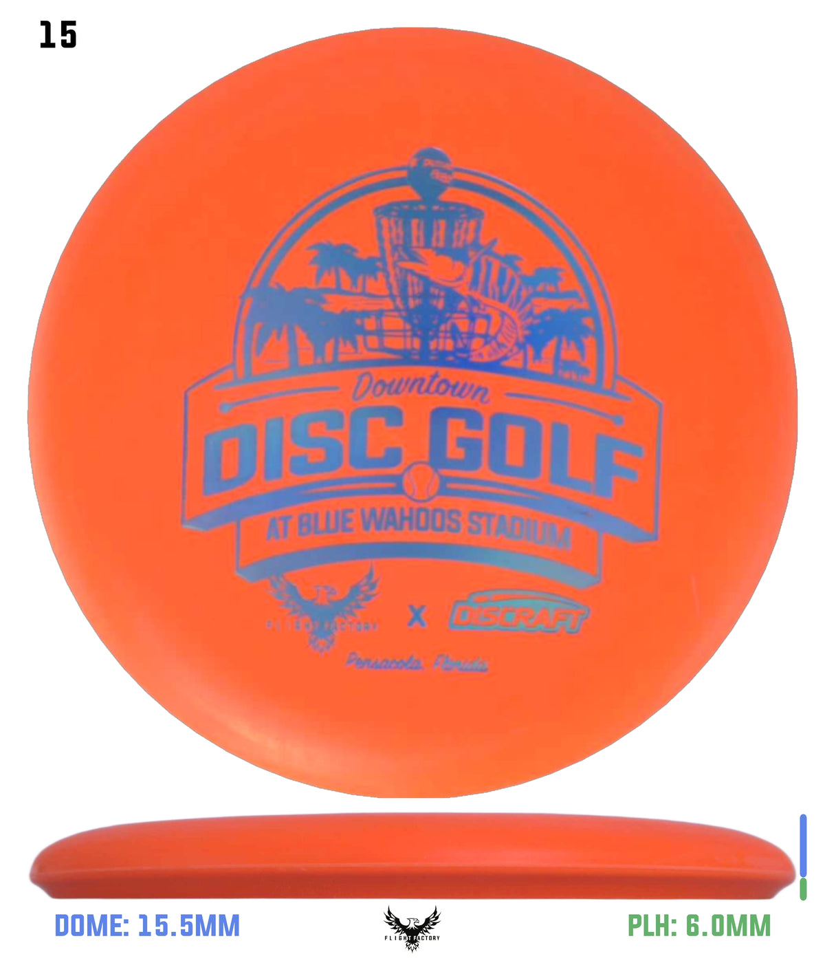Discraft Putter Line Soft Magnet - 2025 Downtown Disc Golf Experience