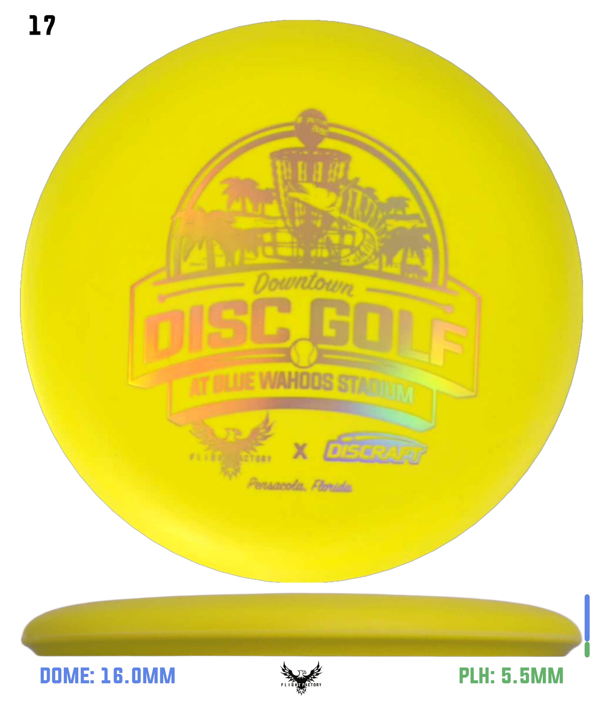 Discraft Putter Line Soft Magnet - 2025 Downtown Disc Golf Experience