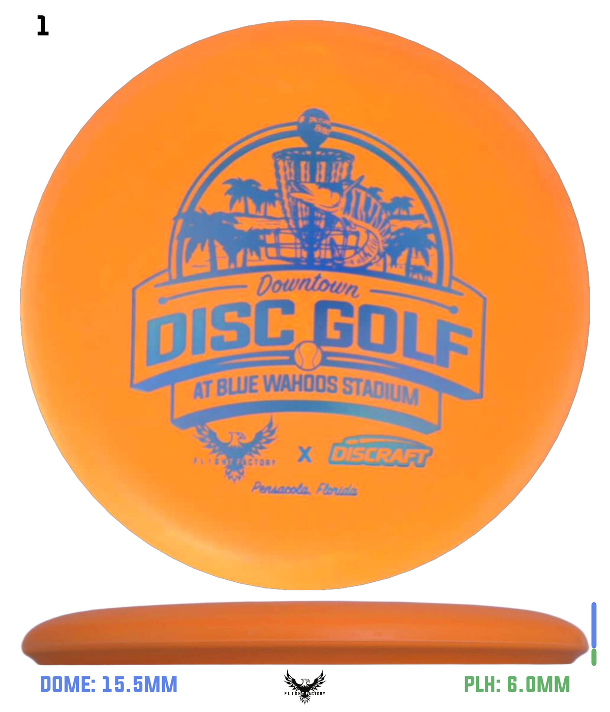 Discraft Putter Line Soft Magnet - 2025 Downtown Disc Golf Experience