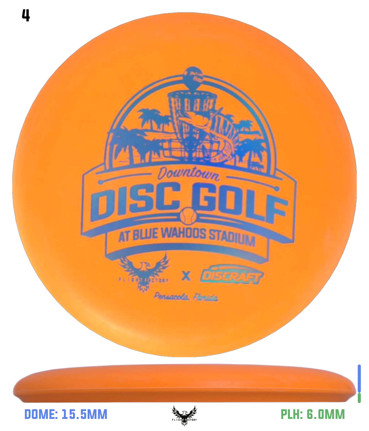 Discraft Putter Line Soft Magnet - 2025 Downtown Disc Golf Experience