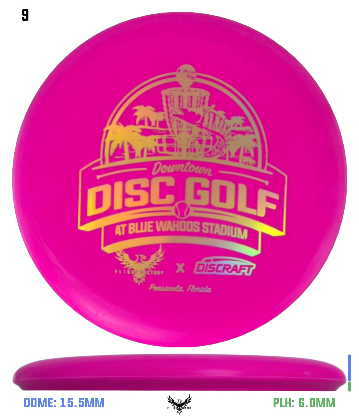 Discraft Putter Line Soft Magnet - 2025 Downtown Disc Golf Experience
