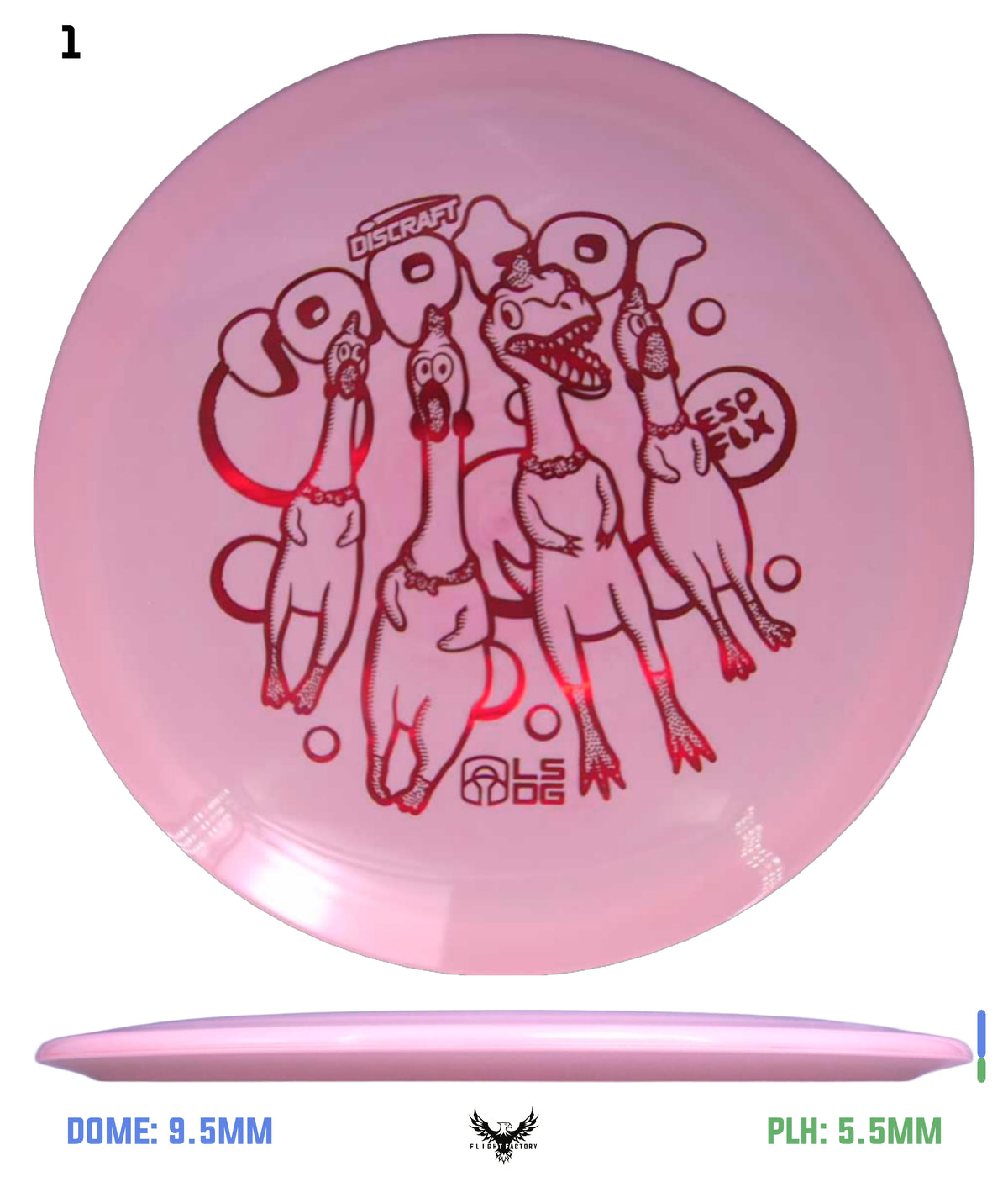 Discraft ESP Super FLX Raptor - Ledgestone 2026 Wave 3