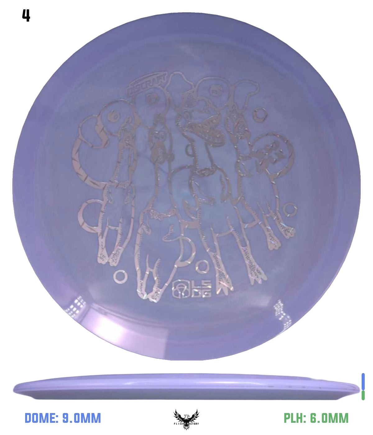 Discraft ESP Super FLX Raptor - Ledgestone 2026 Wave 3