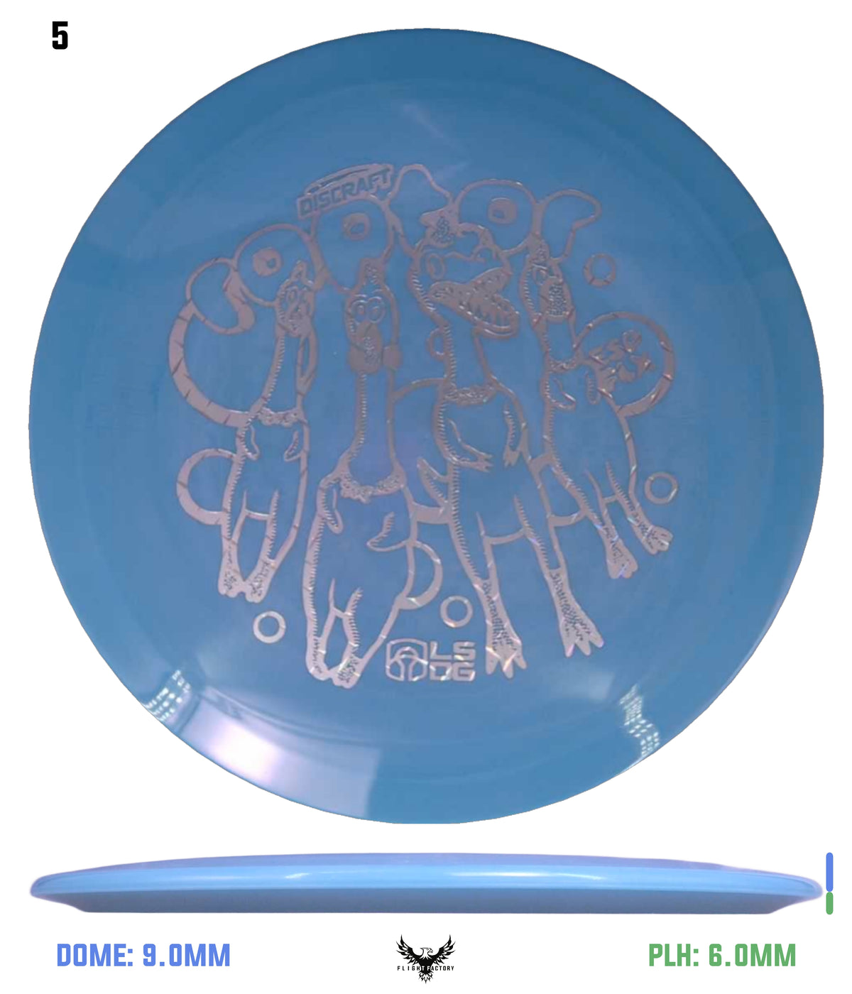 Discraft ESP Super FLX Raptor - Ledgestone 2026 Wave 3