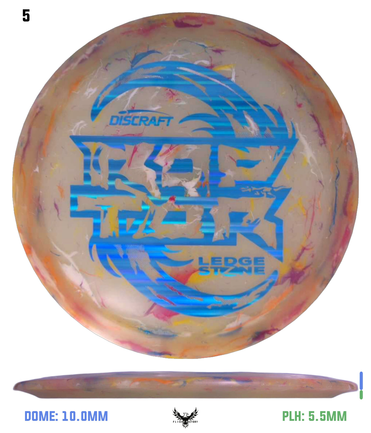 Discraft Jawbreaker Z Glo Raptor - Ledgestone 2025 Finale
