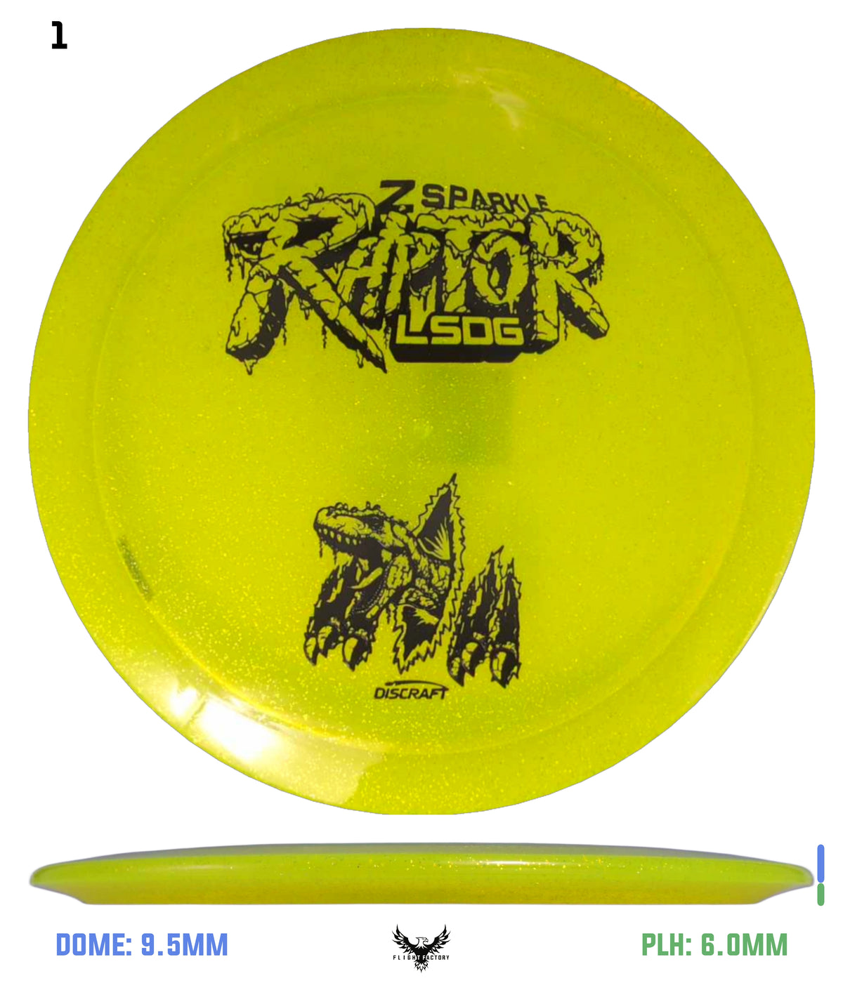 Discraft Z Sparkle Raptor - Ledgestone 2026 Season 1
