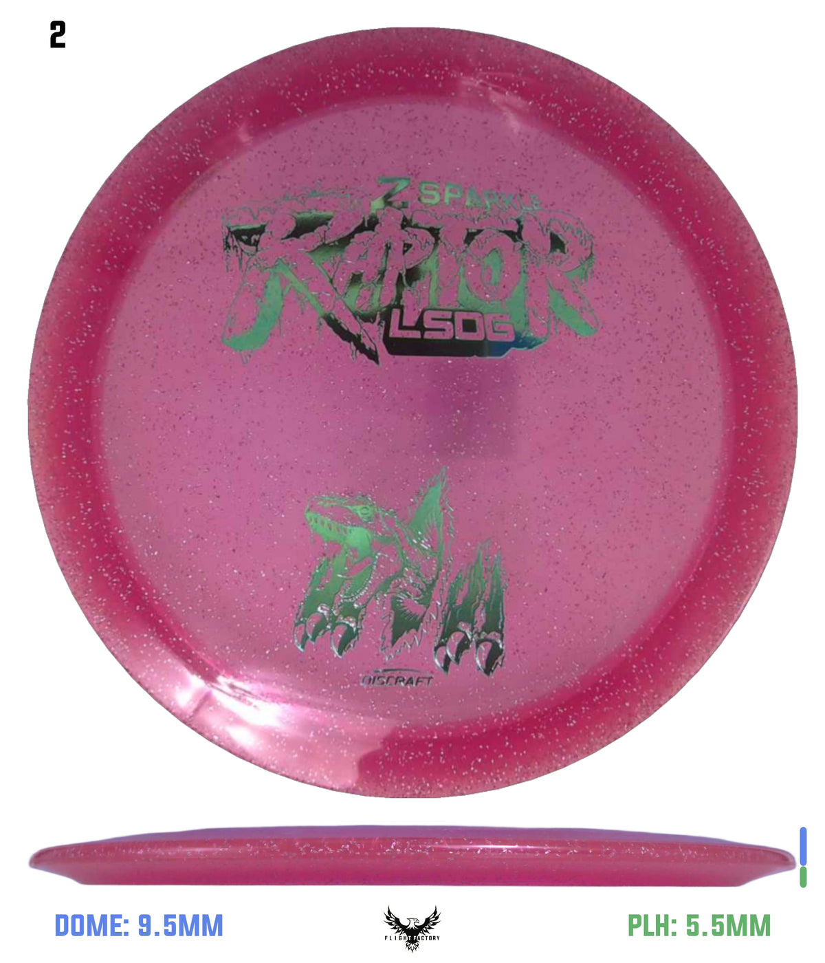 Discraft Z Sparkle Raptor - Ledgestone 2026 Season 1