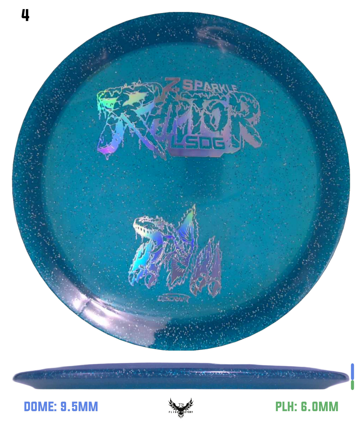 Discraft Z Sparkle Raptor - Ledgestone 2026 Season 1