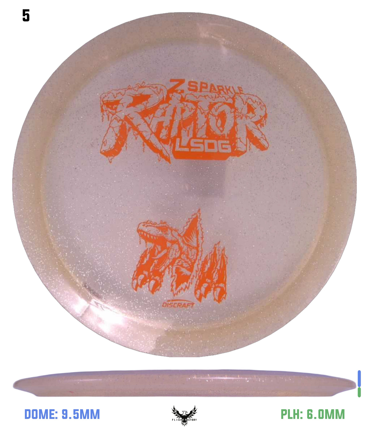 Discraft Z Sparkle Raptor - Ledgestone 2026 Season 1