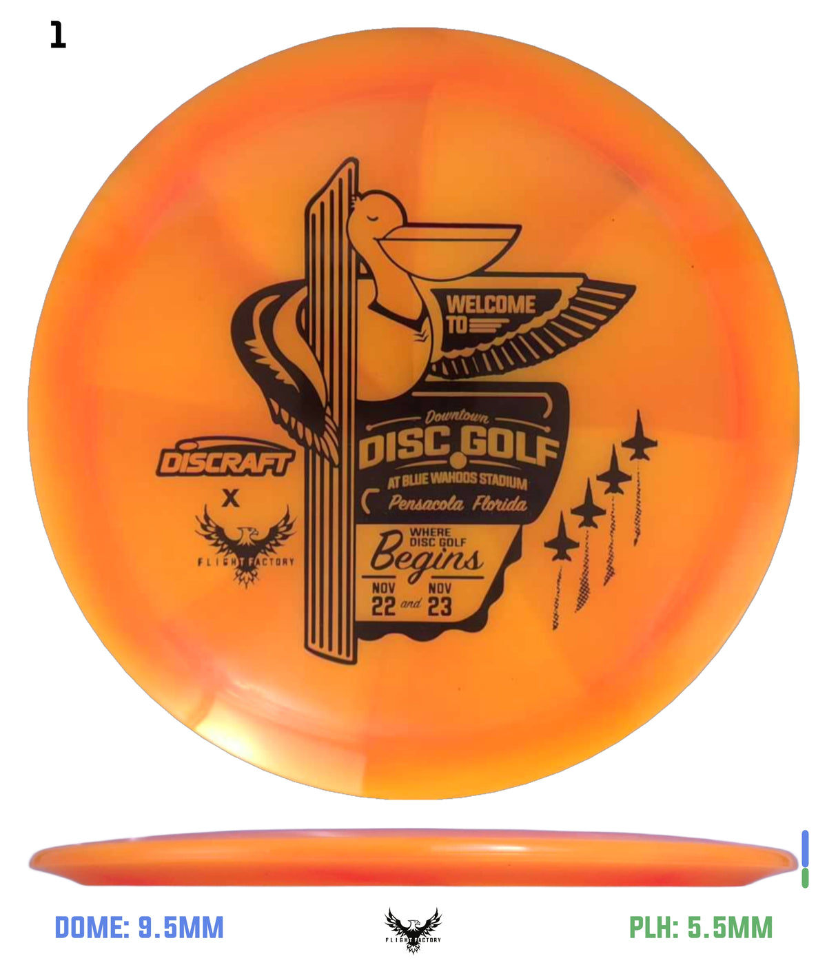 Discraft Z Swirl Raptor - Downtown Disc Golf Experience