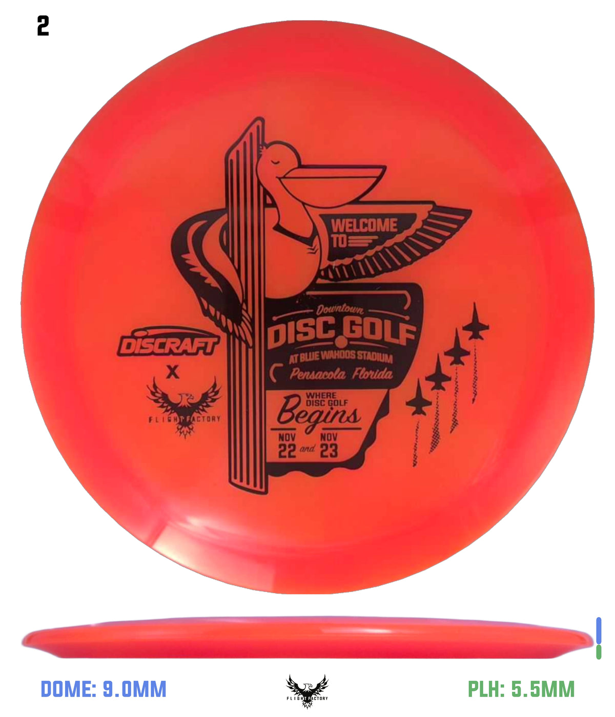 Discraft Z Swirl Raptor - Downtown Disc Golf Experience