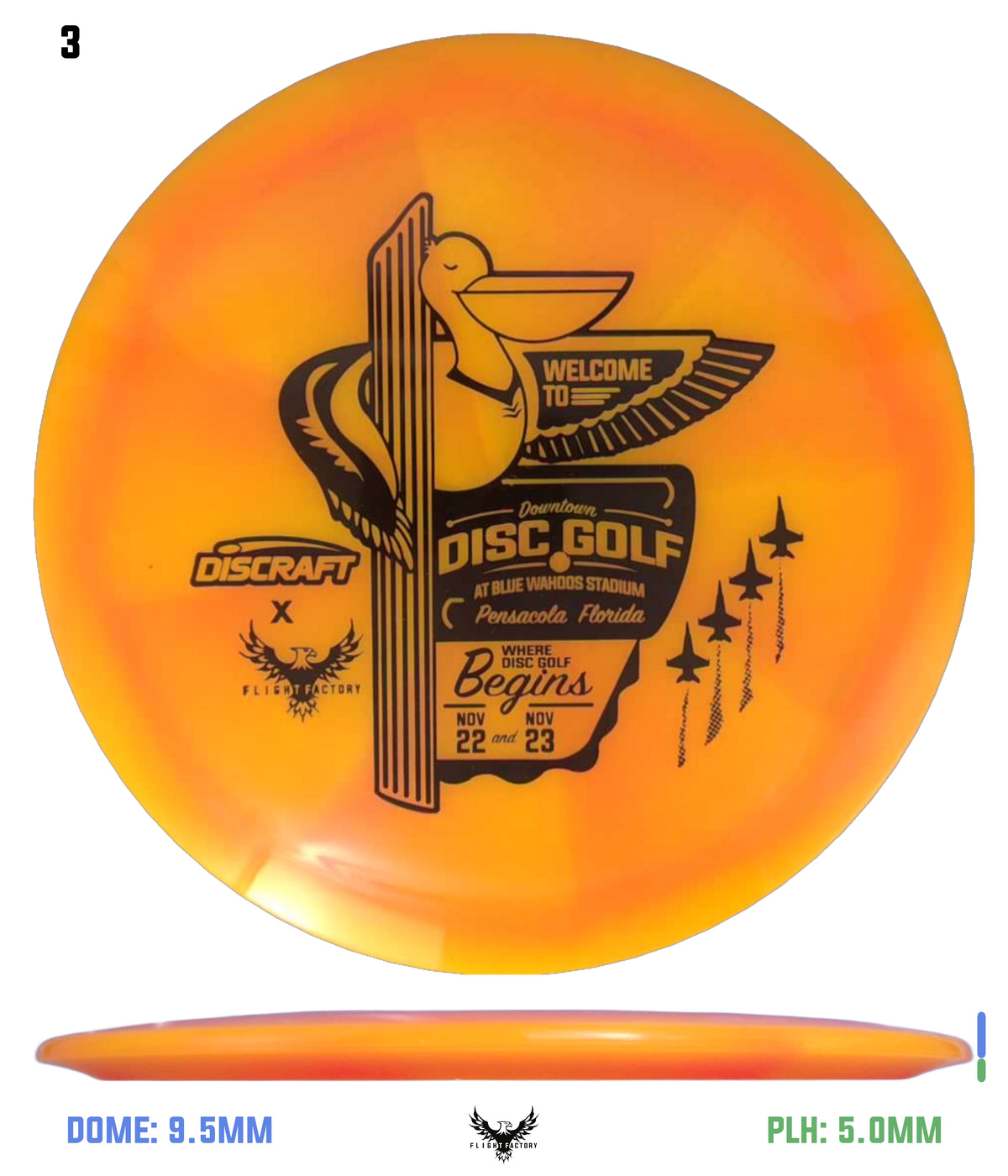 Discraft Z Swirl Raptor - Downtown Disc Golf Experience