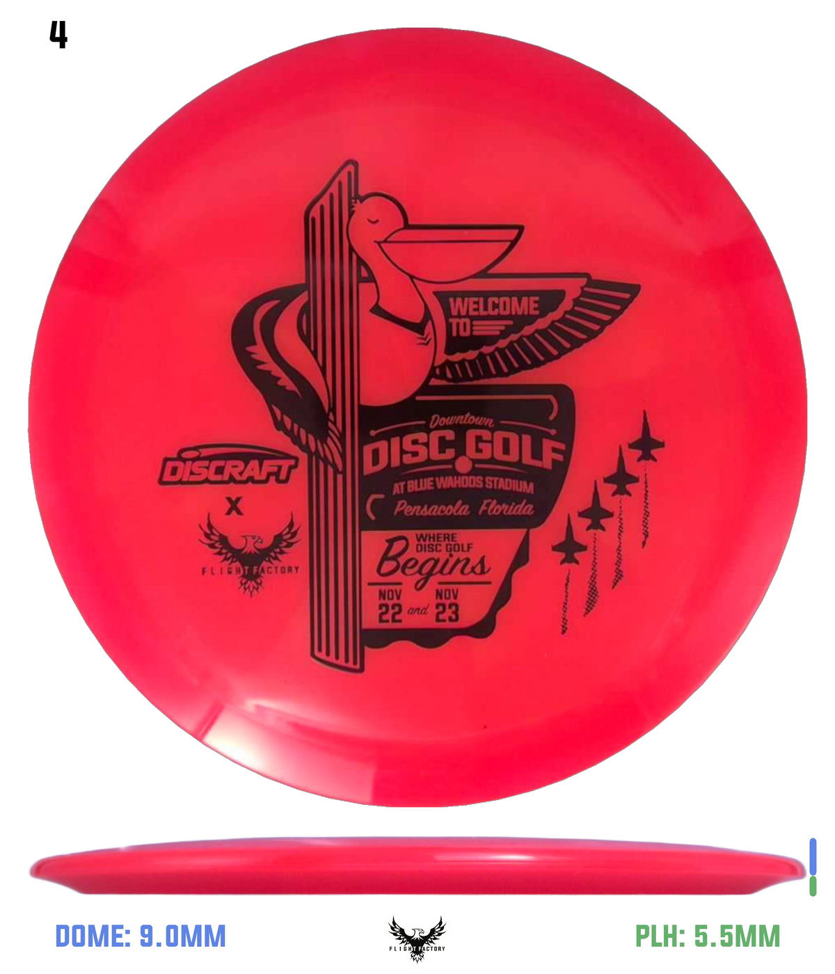 Discraft Z Swirl Raptor - Downtown Disc Golf Experience