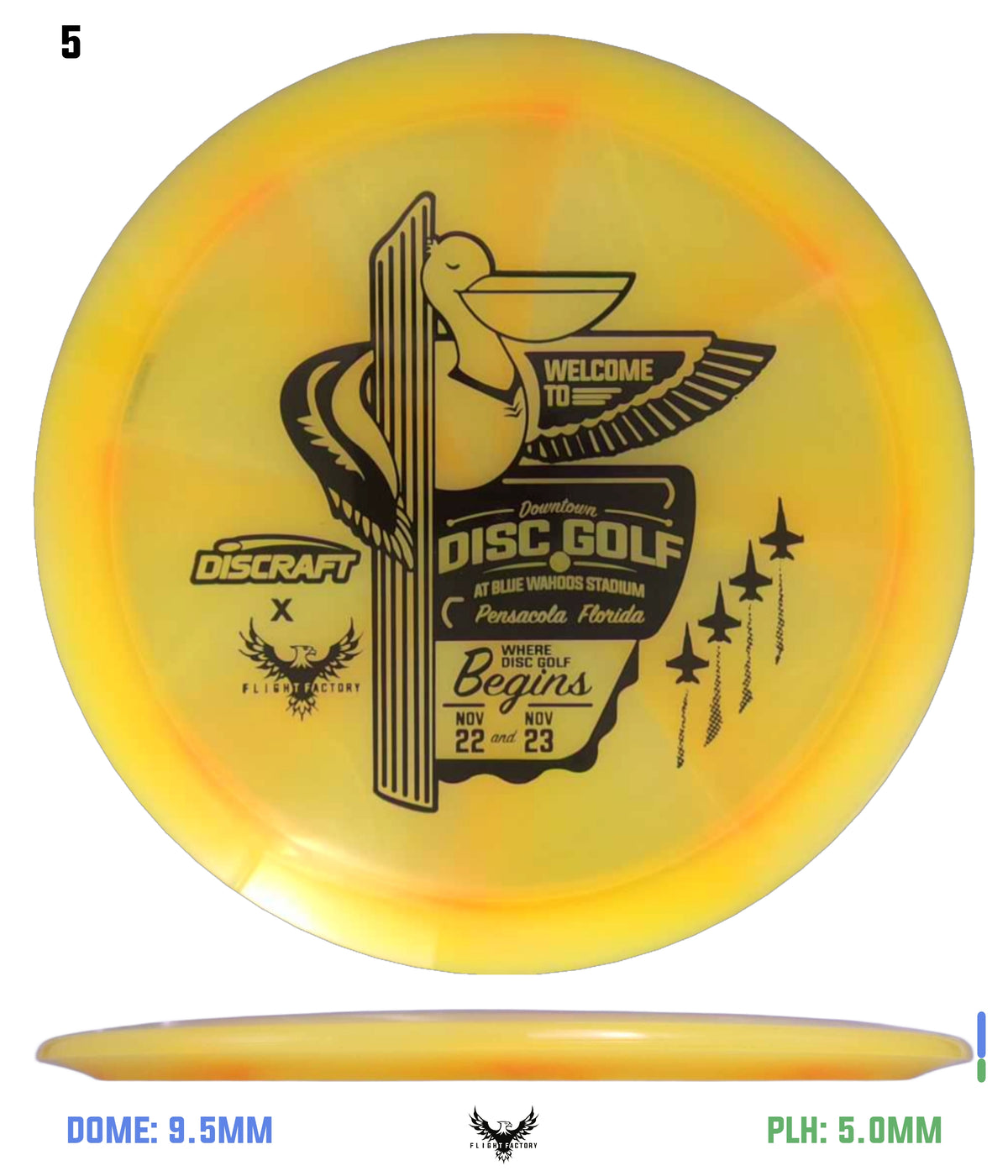 Discraft Z Swirl Raptor - Downtown Disc Golf Experience