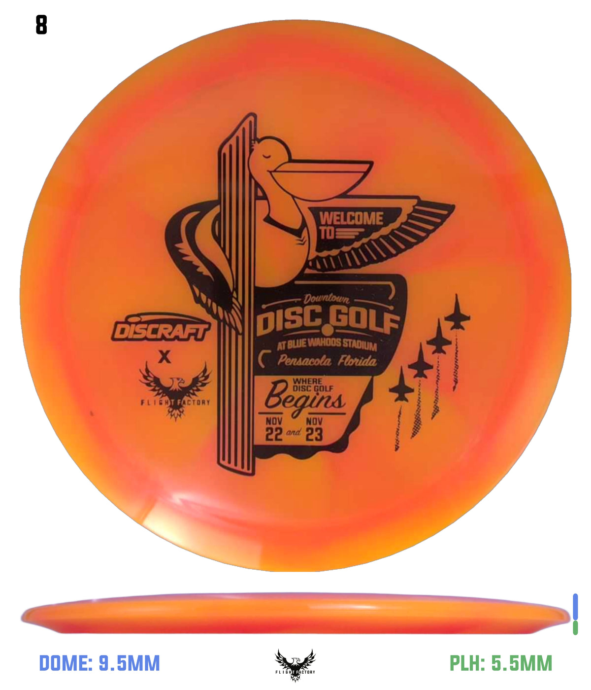 Discraft Z Swirl Raptor - Downtown Disc Golf Experience