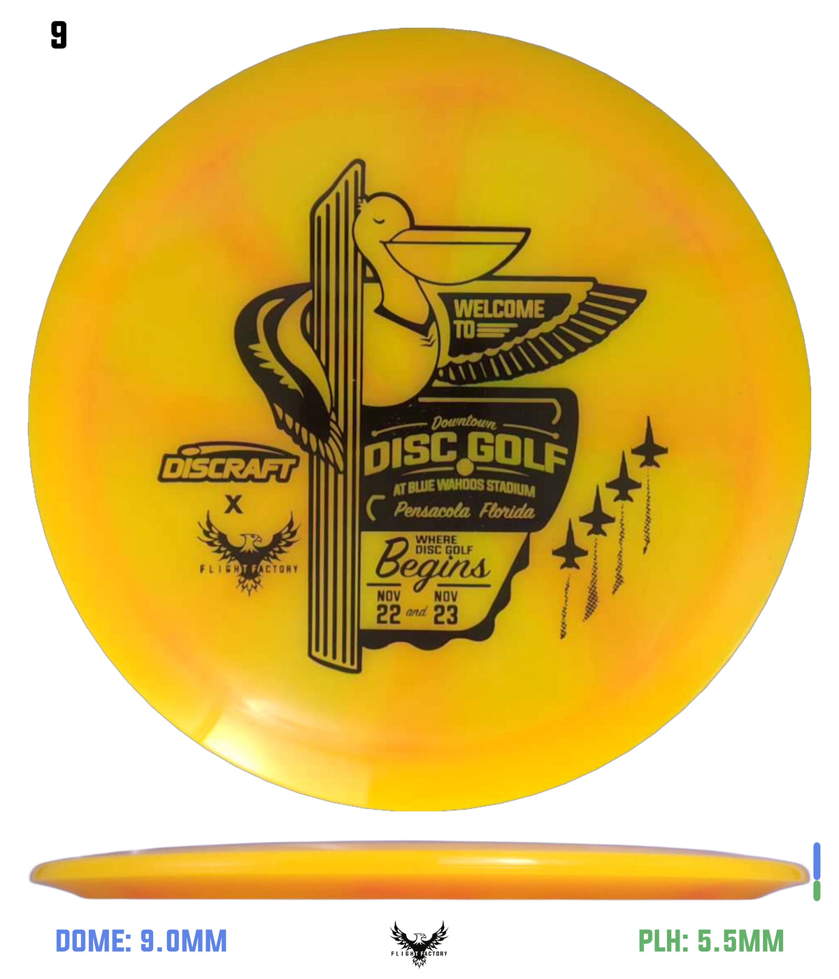 Discraft Z Swirl Raptor - Downtown Disc Golf Experience