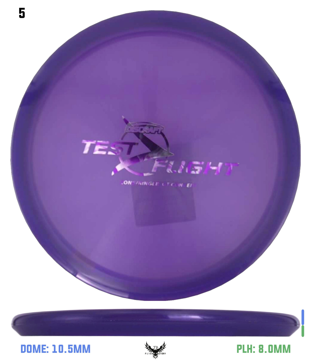 Discraft Z Zone GT (Ringer Top)  - Test Flight