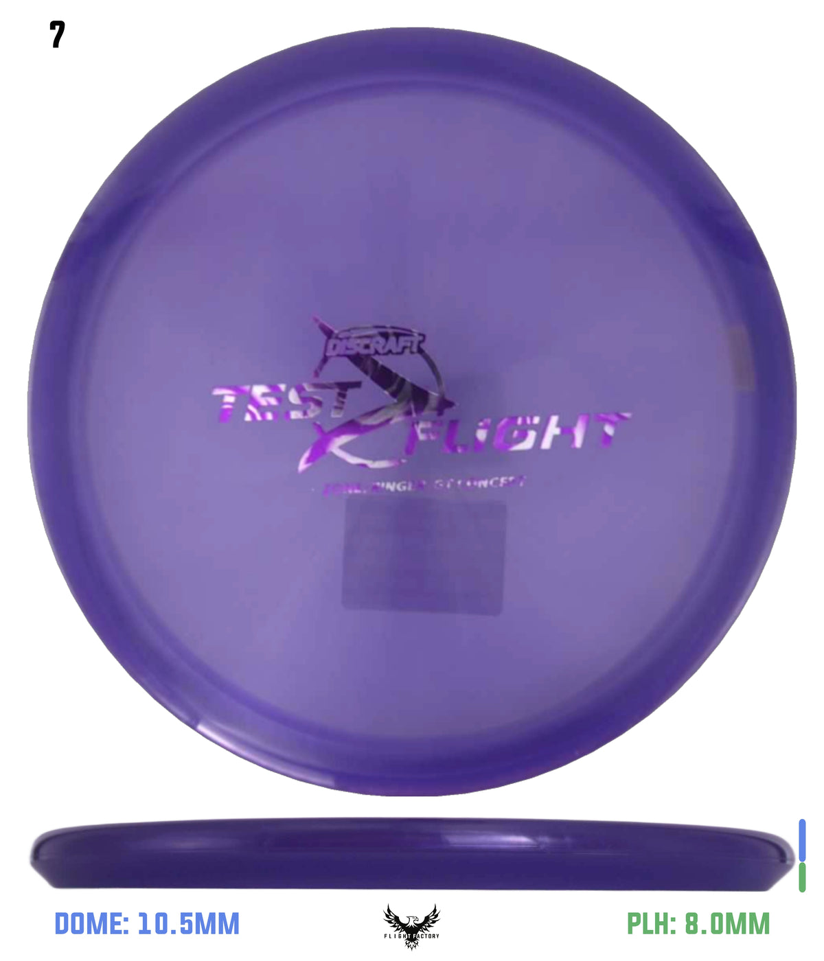 Discraft Z Zone GT (Ringer Top)  - Test Flight