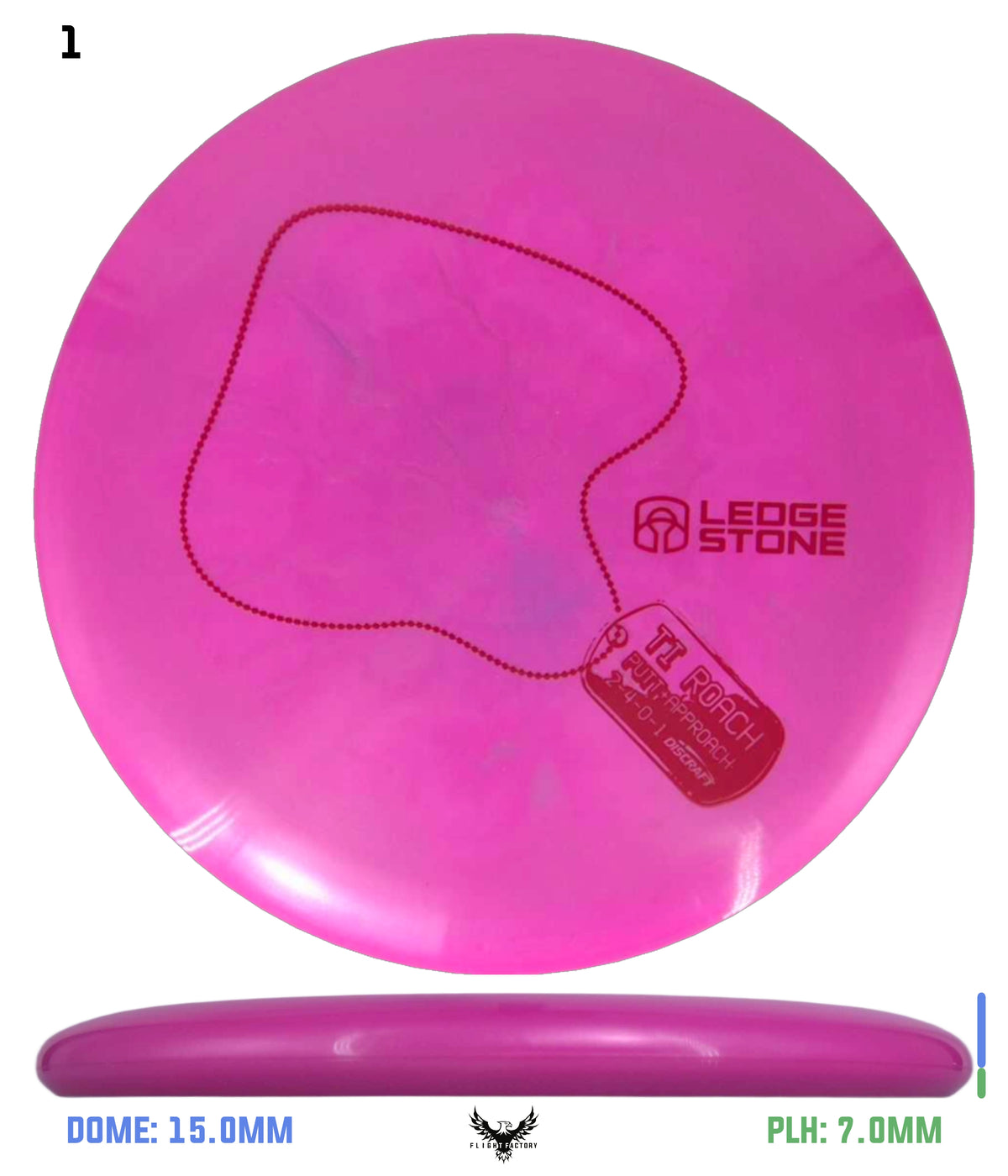 Discraft Ti Colorshift Swirl Roach - Ledgestone 2026 Season 2