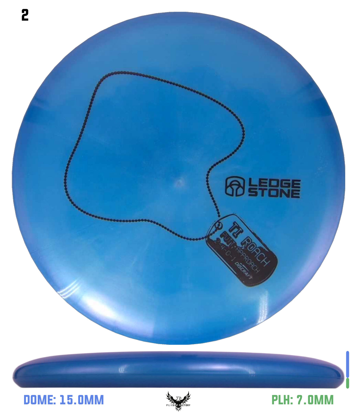 Discraft Ti Colorshift Swirl Roach - Ledgestone 2026 Season 2