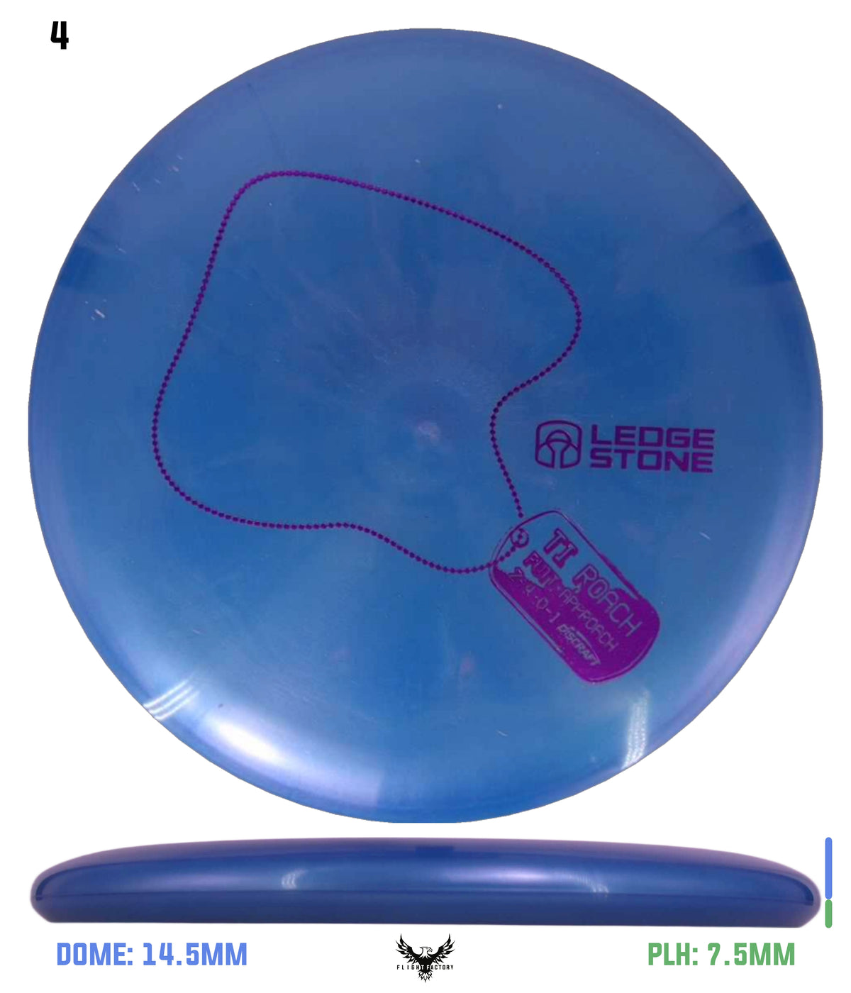 Discraft Ti Colorshift Swirl Roach - Ledgestone 2026 Season 2