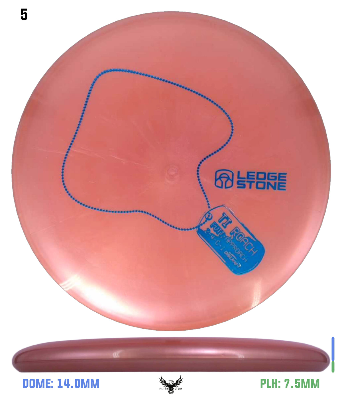 Discraft Ti Colorshift Swirl Roach - Ledgestone 2026 Season 2