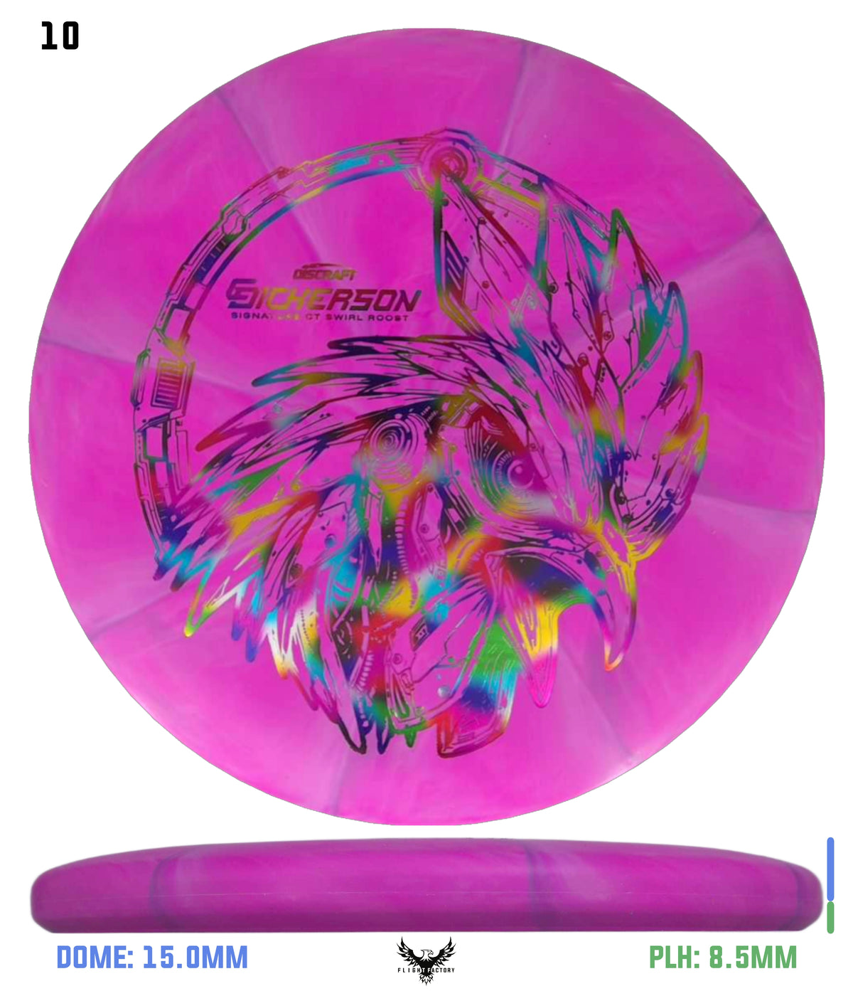 Discraft CT Swirl Roost - Chris Dickerson Signature Edition