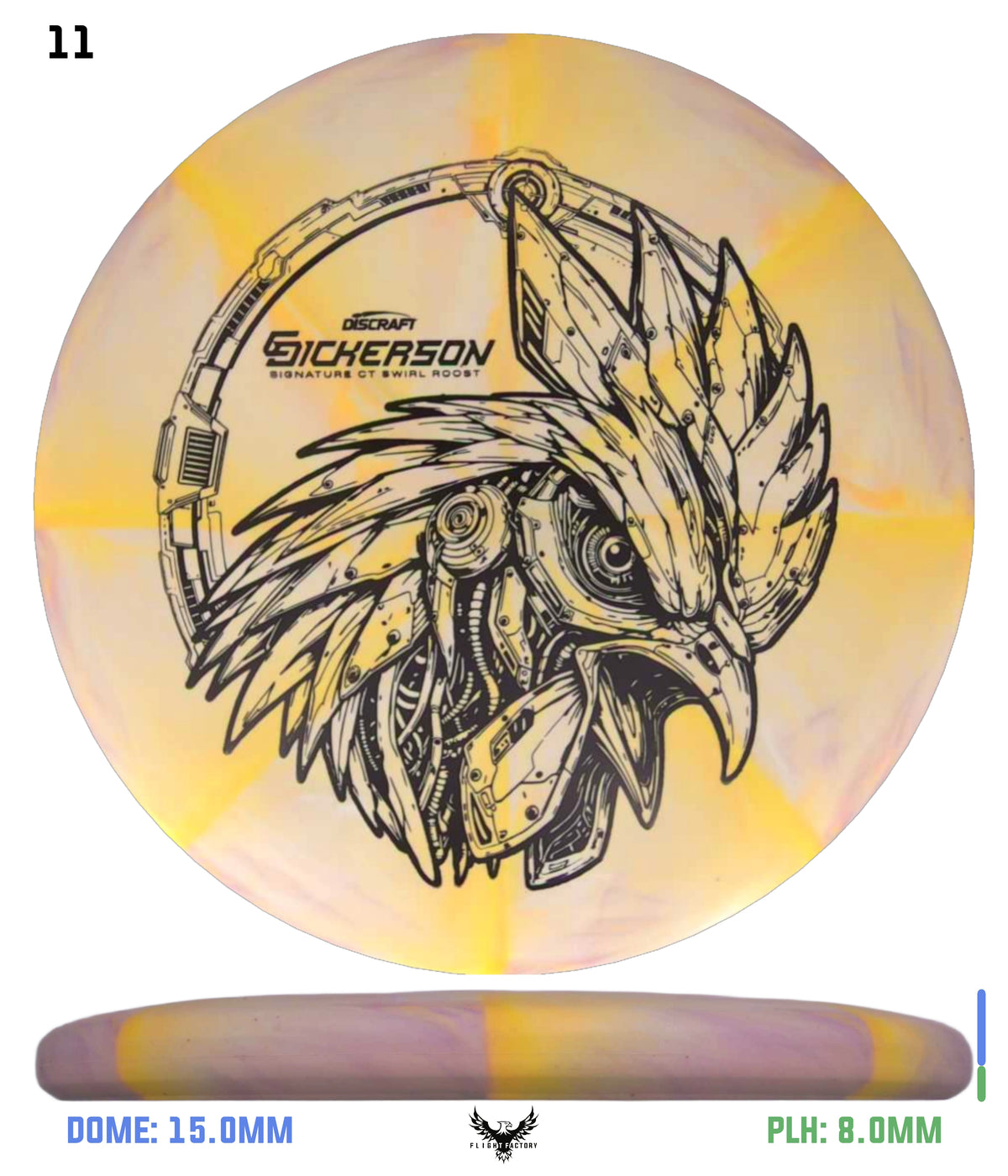 Discraft CT Swirl Roost - Chris Dickerson Signature Edition