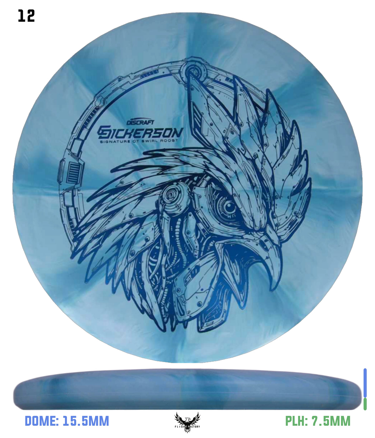 Discraft CT Swirl Roost - Chris Dickerson Signature Edition
