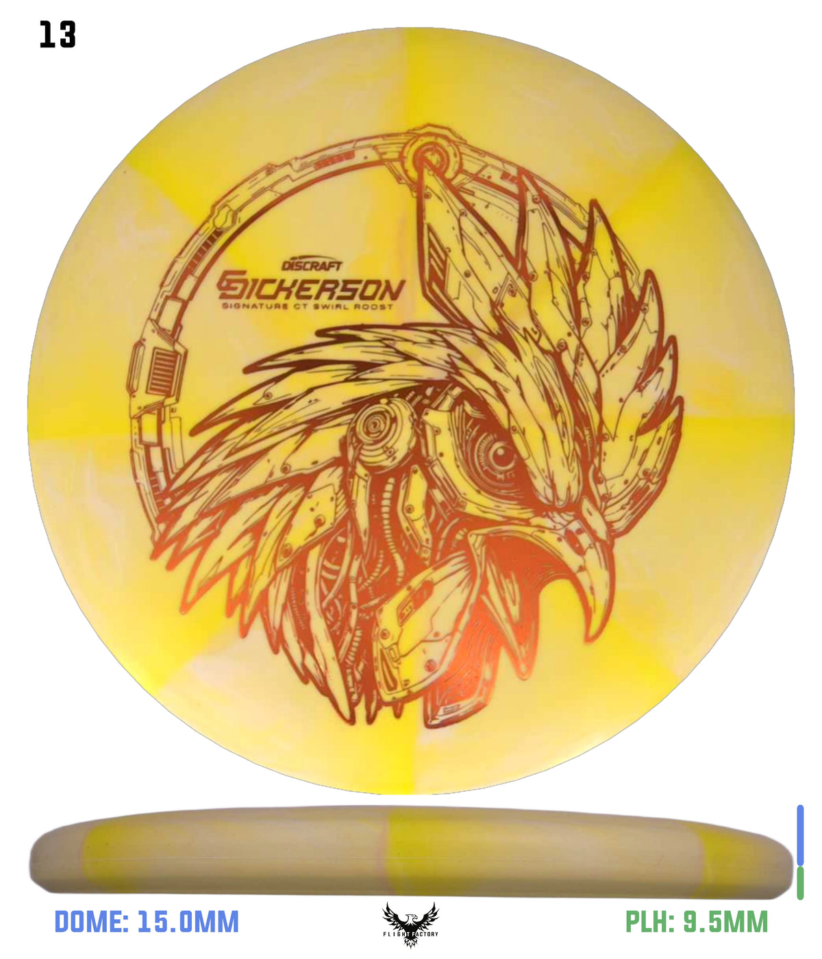 Discraft CT Swirl Roost - Chris Dickerson Signature Edition