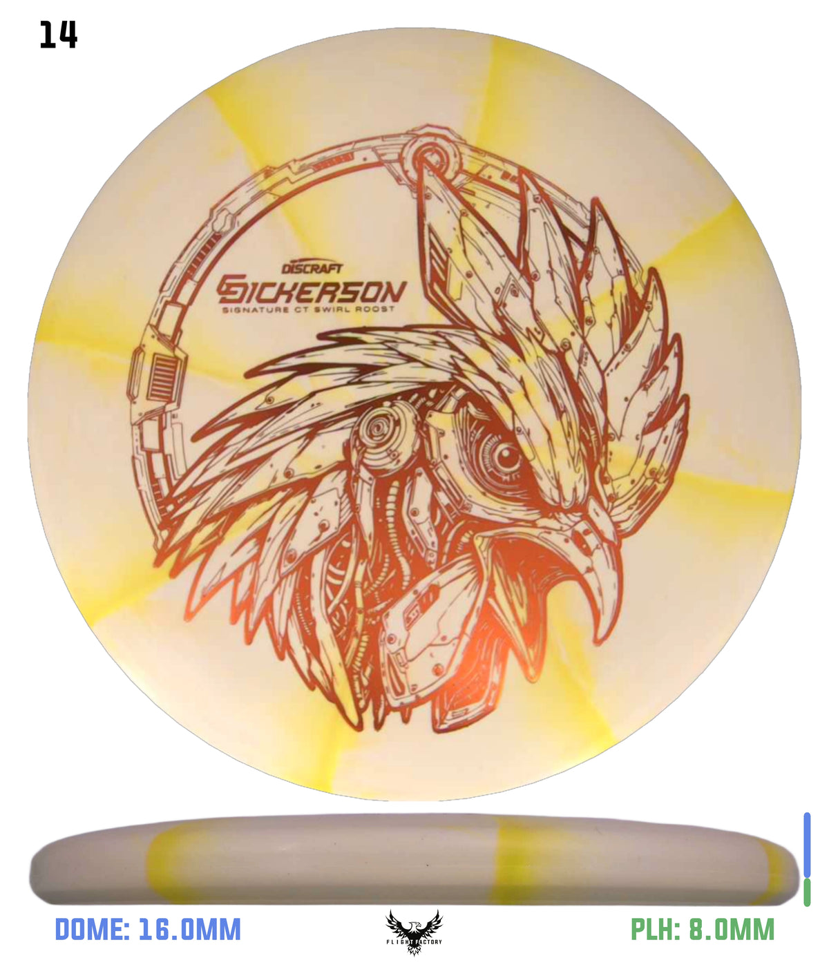 Discraft CT Swirl Roost - Chris Dickerson Signature Edition