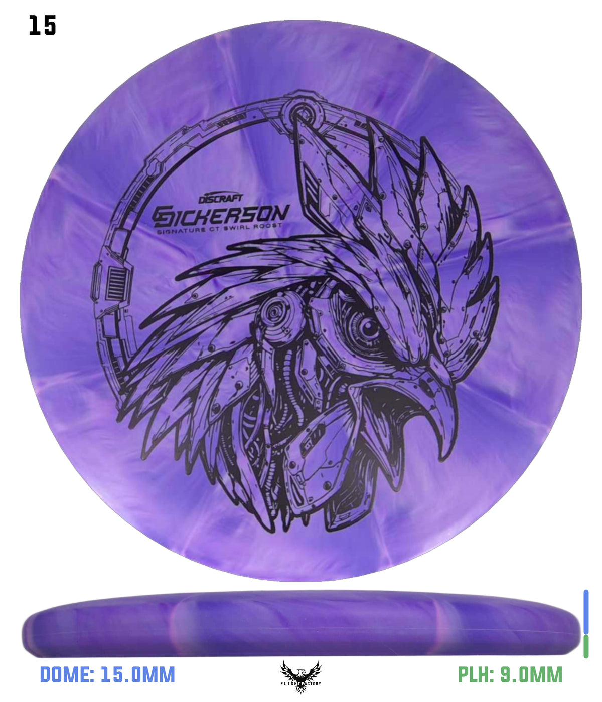 Discraft CT Swirl Roost - Chris Dickerson Signature Edition