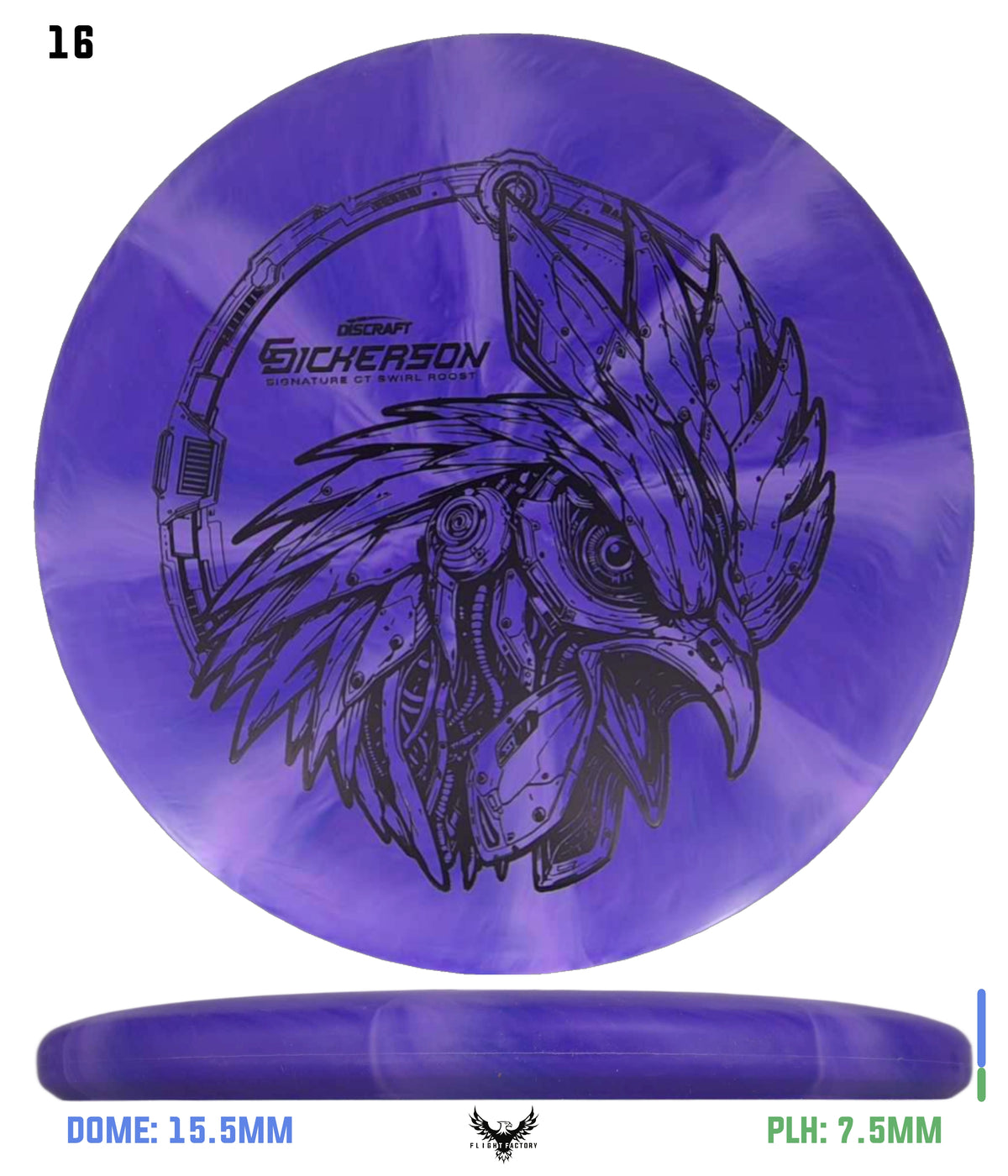 Discraft CT Swirl Roost - Chris Dickerson Signature Edition