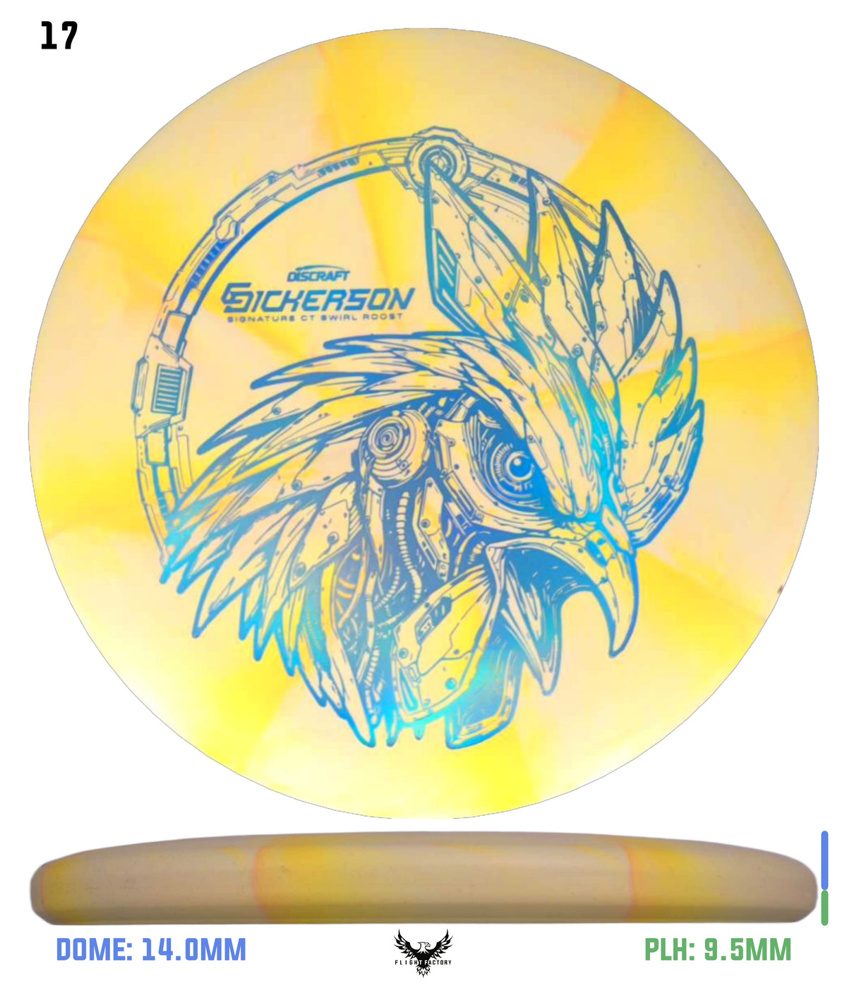 Discraft CT Swirl Roost - Chris Dickerson Signature Edition