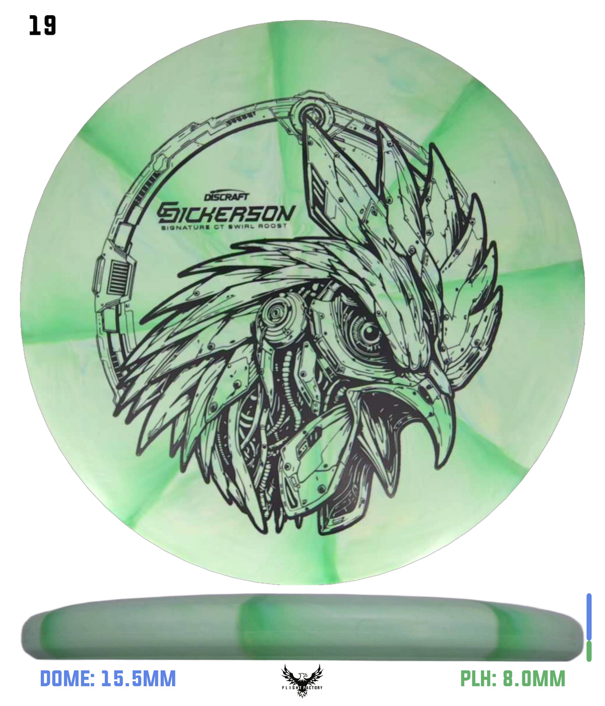 Discraft CT Swirl Roost - Chris Dickerson Signature Edition