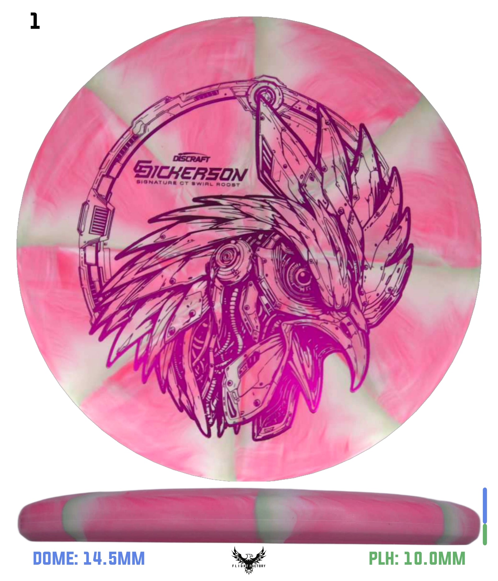 Discraft CT Swirl Roost - Chris Dickerson Signature Edition