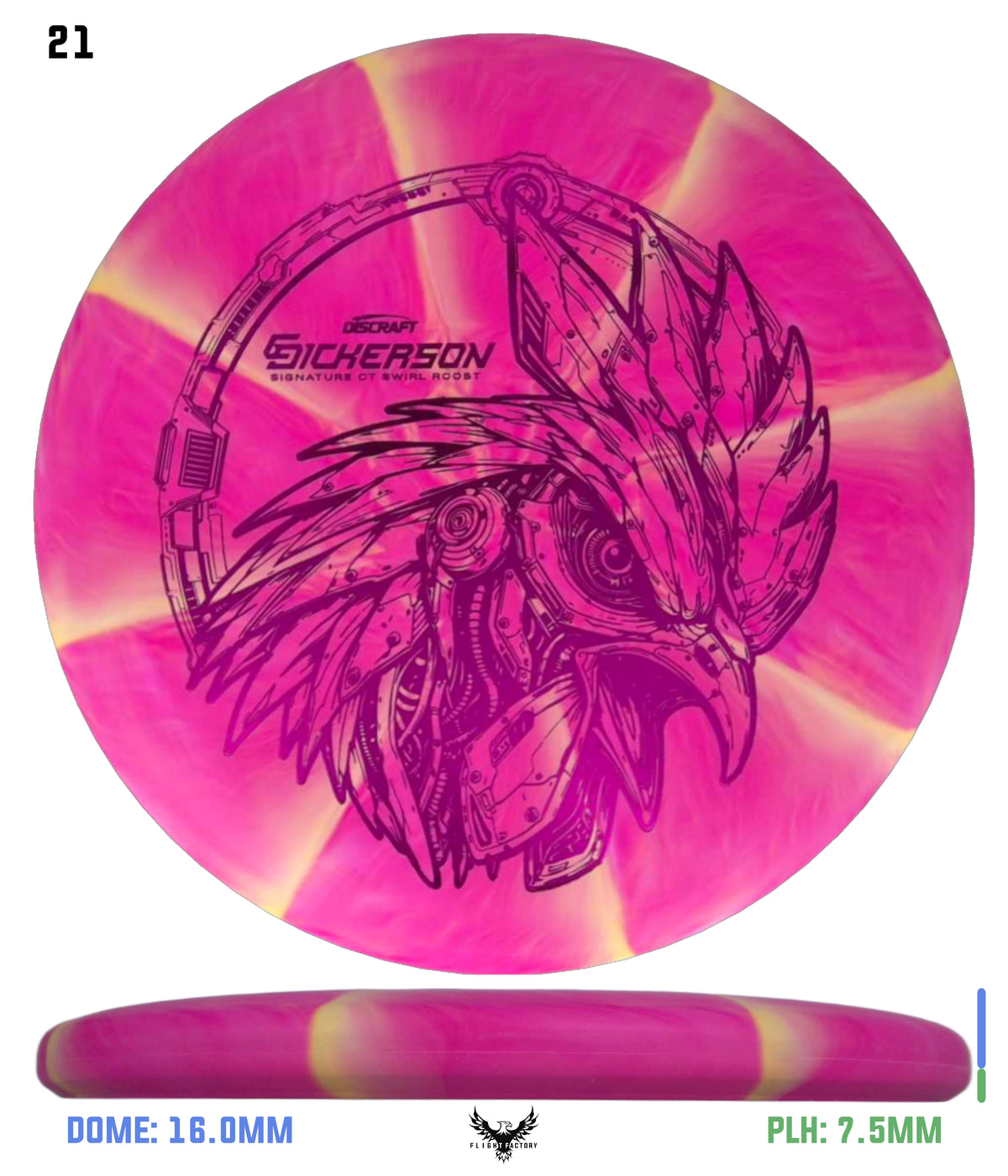 Discraft CT Swirl Roost - Chris Dickerson Signature Edition
