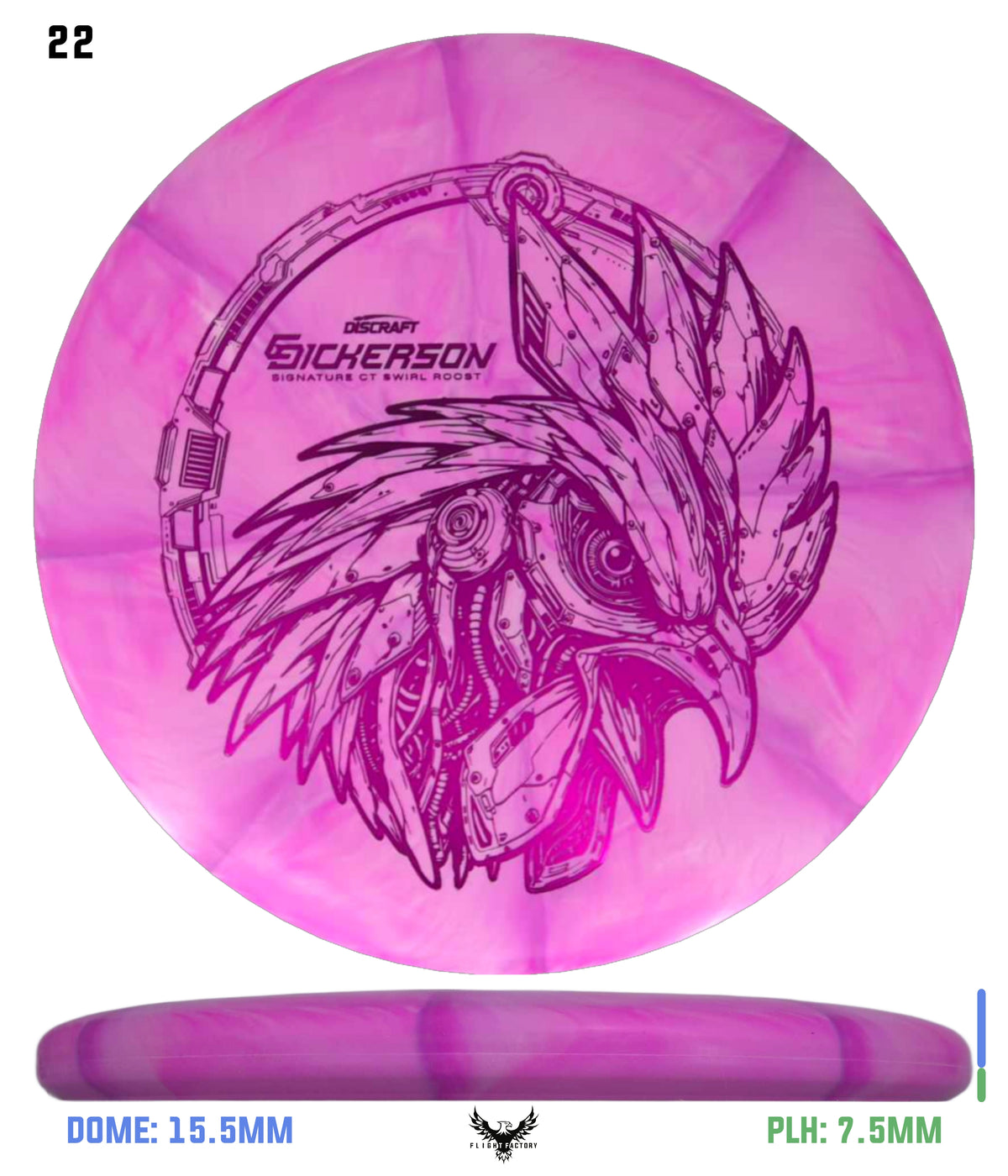 Discraft CT Swirl Roost - Chris Dickerson Signature Edition