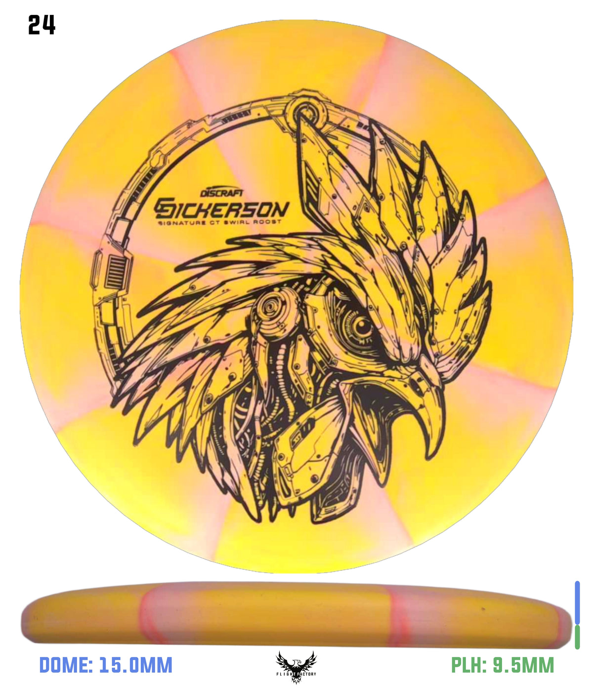 Discraft CT Swirl Roost - Chris Dickerson Signature Edition