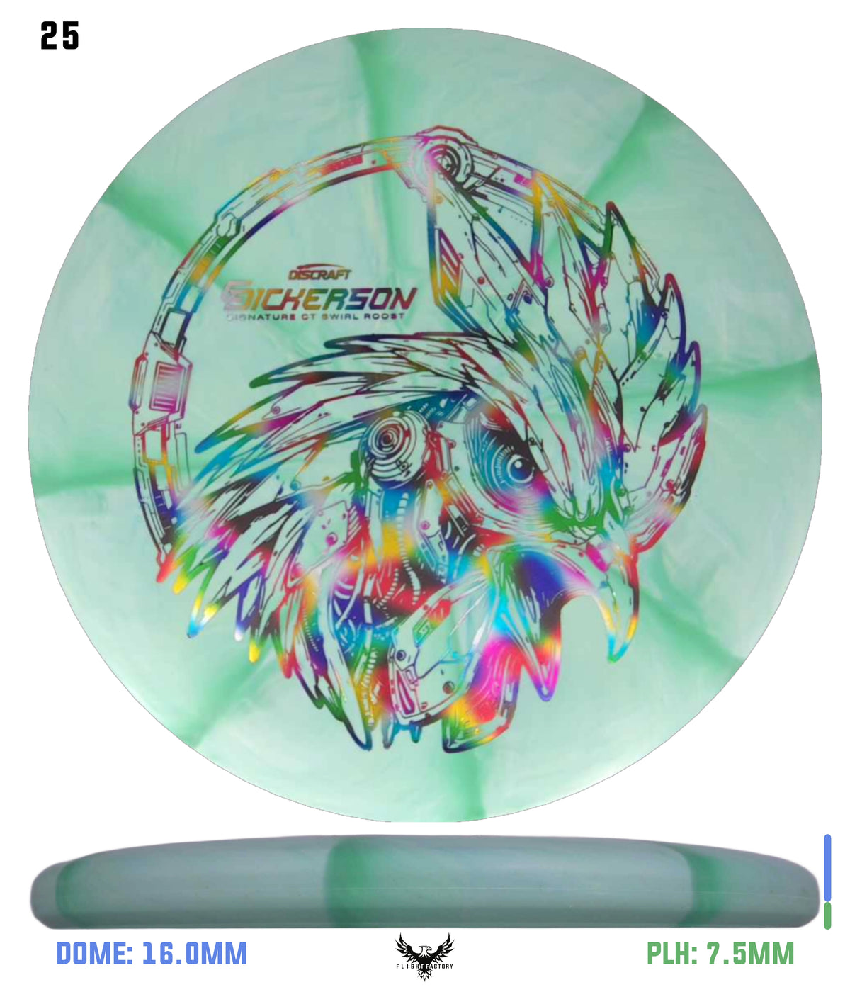 Discraft CT Swirl Roost - Chris Dickerson Signature Edition
